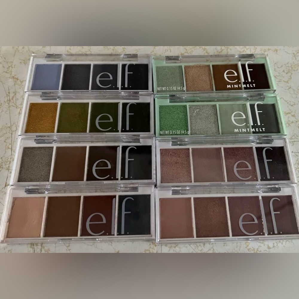 ELF Bite Size eyeshadow palettes